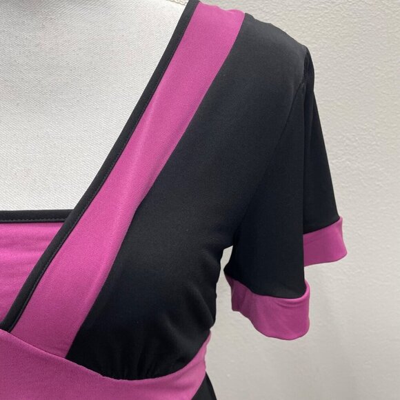 New Directions Empire Knit Dress Size Small - Picture 4 of 10